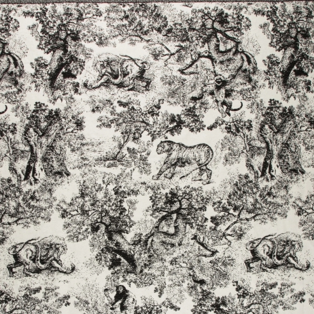 Unisex Animal Forest Pattern Scarf - Picture 2 of 5
